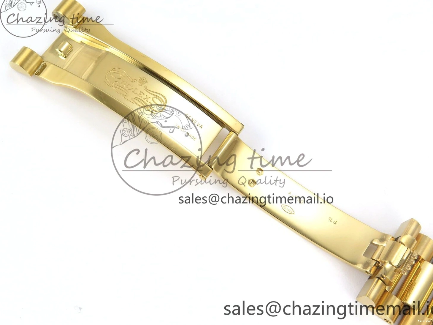 MiroTime 0320 Packable Day Date 40 YG 228238 THBF 1:1 Best Edition Black Crystal Dial on President Bracelet VR3255 V3 (Gain Weight) 378